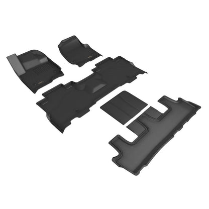 3D MAXpider 18-23 Ford Expedition Max Kagu Floor Mat- Black R1 R2 R3 L1FR14801509 L1FR14801509 Photo - Primary