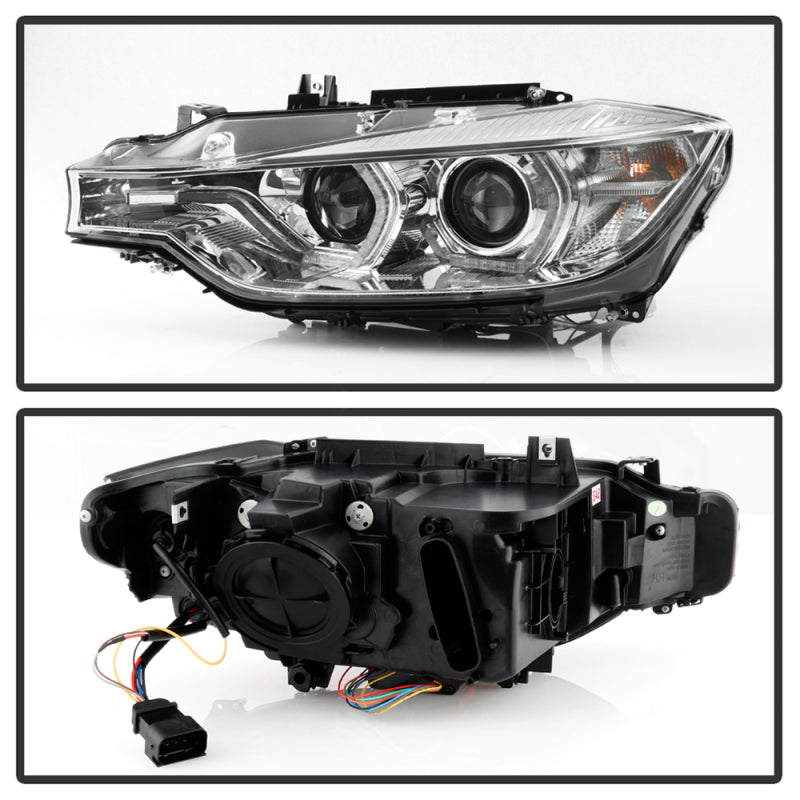 Spyder Signature BMW F30 3 Series 12-14 4DR Projector Headlights - Chrome (PRO-YD-BMWF3012-AFSHID-C) 5086822 5086822 User 1