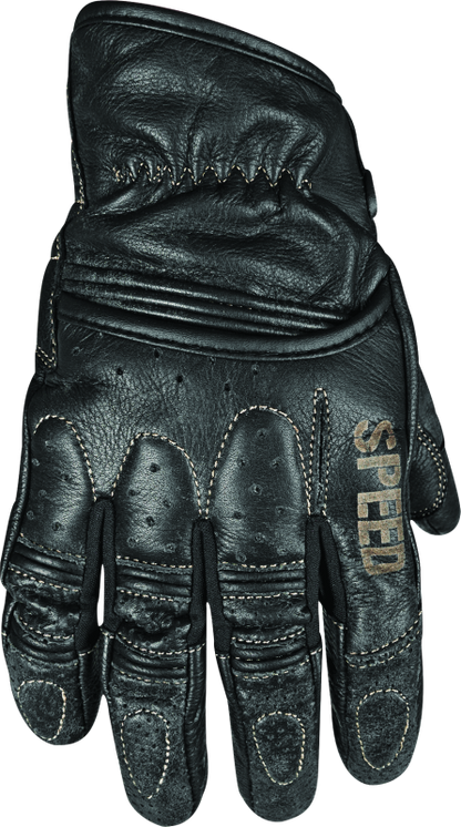 Speed and Strength Rust and Redemption Leather Gloves Black - Small 878616 878616 Photo - Primary