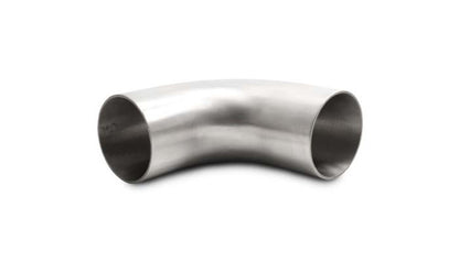 Vibrant 2.5in OD 4.13in Tangent Length T304 SS 90 Deg Mandrel Bend w/Extended Leg Length 13350 13350 User 1