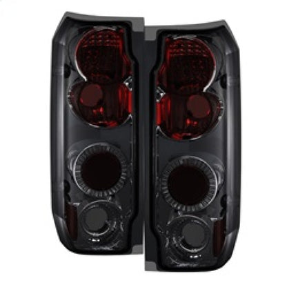 Spyder Ford F150 87-96/Ford Bronco 88-96 Euro Style Tail Lights Smoke ALT-YD-FF15089-SM 5003331 5003331 Photo - Primary