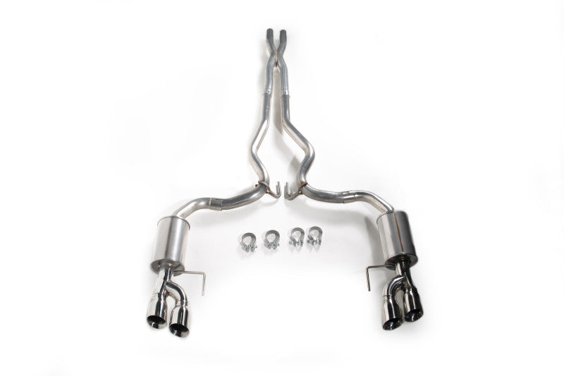 ROUSH 2018-2019 Ford Mustang 5.0L V8 Cat-Back Exhaust Kit (Fastback Only) 422093 422093 Photo - Primary