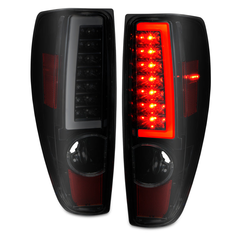ANZO 2004-2012 Chevrolet Colorado/ GMC Canyon LED Tail Lights w/ Light Bar Black Housing Smoke Lens 311383 311383 User 1