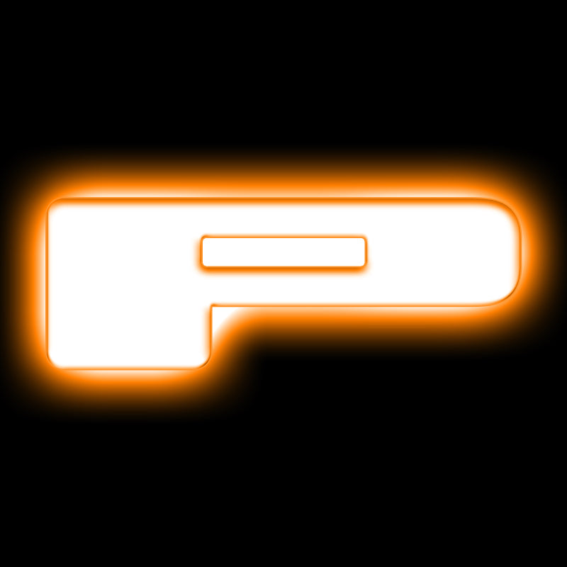 ORACLE Lighting Universal Illuminated LED Letter Badges - Matte White Surface Finish - P 3140-P-005 3140-P-005 Photo - Primary