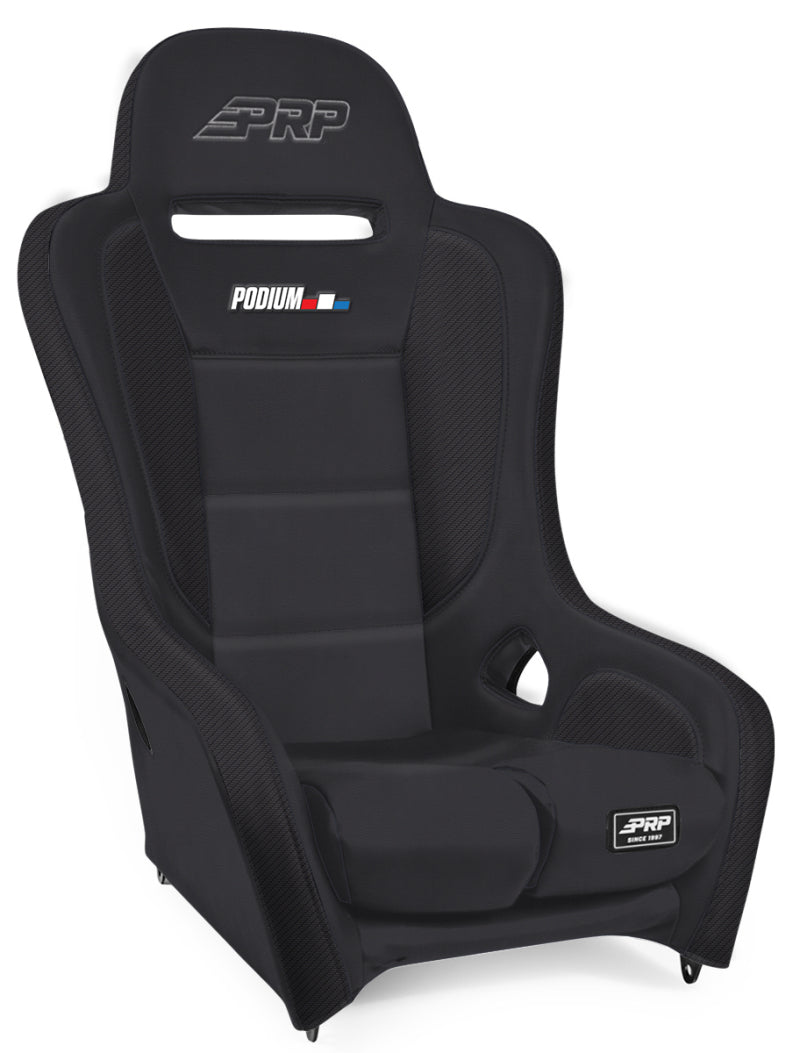 PRP Seats PRP Podium Elite Suspension Seat- Black Vinyl - Black A9101-201 A9101-201 Photo - Primary