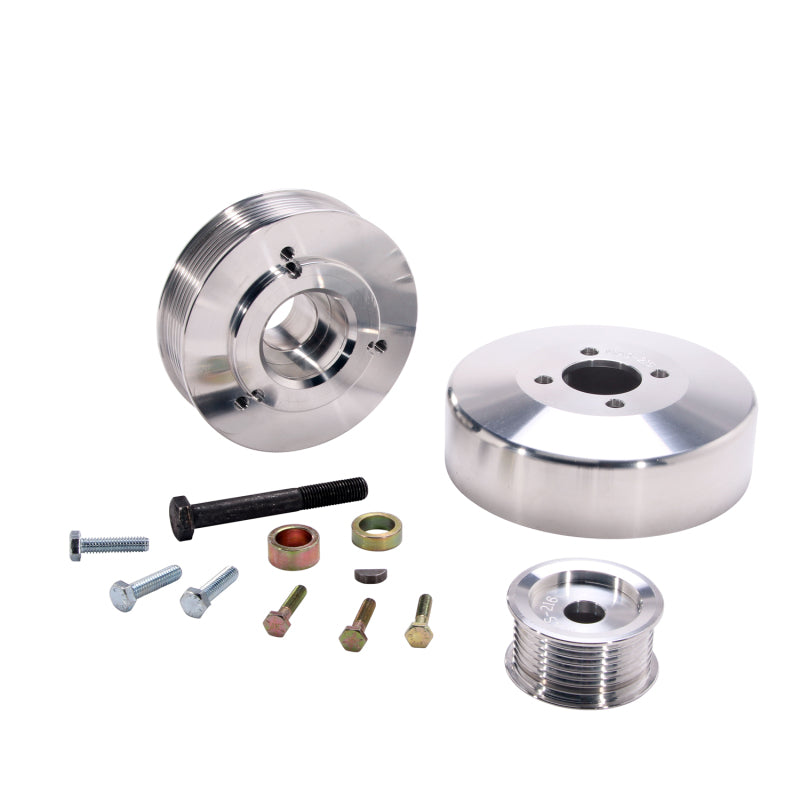 BBK Performance 97-04 Ford 4.6L/5.4L F-Series/Exped 3 PC Underdrive Pulleys 15550 Photo - Primary