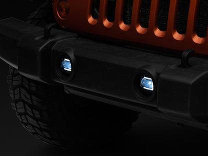 Raxiom 07-22 Jeep Wrangler JK/JL Axial Series LED Fog Lights J130814 J130814 Photo - Close Up