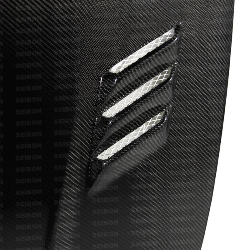 Seibon 09-12 Nissan 370z/Fairlady Z (Z34) BD-style Carbon Fiber Hood HD0910NS370-BD HD0910NS370-BD Photo - Primary