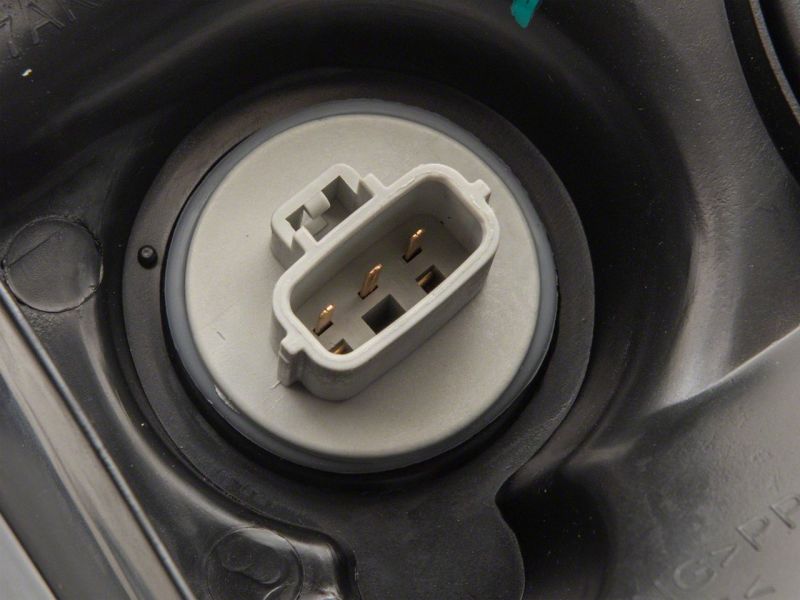 Raxiom 07-13 Toyota Tundra Axial Series Projector Headlights w/ LED Bar- Blk Housing (Clear Lens) TU16006 TU16006 Photo - Close Up