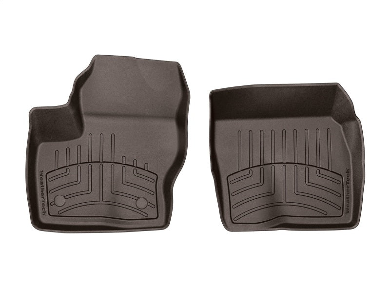 WeatherTech 2019+ GMC Sierra / Sierra Denali 1500 Front FloorLiner HP - Cocoa 4714361IM 4714361IM Photo - Primary