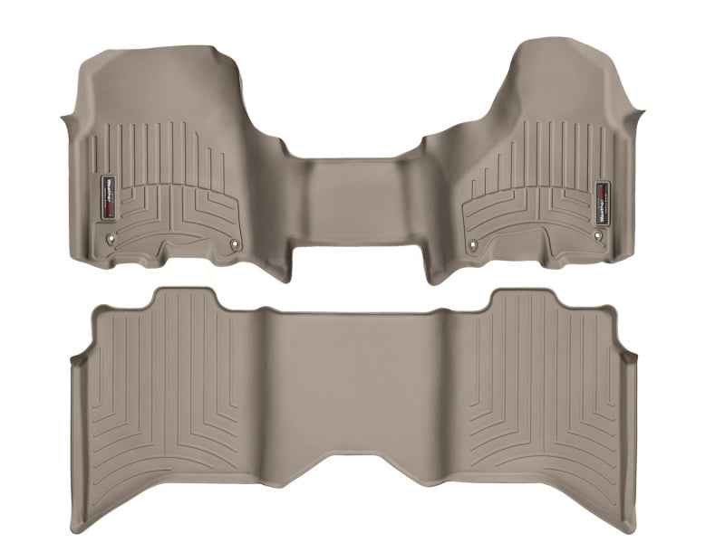 WeatherTech WT FloorLiner - Rear - Tan Floor Mats Floor Mats - Rubber main image