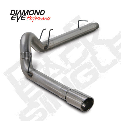 Diamond Eye Performance Diamond Eye KIT 5in DPF-BACK SGL SS 08-09 6 4L F250-F350 PCKGD BX46X14X14OD EL-PL K5364S K5364S Photo - Primary