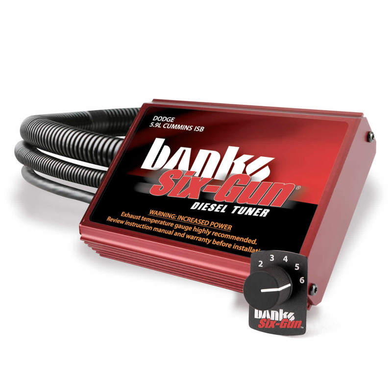 Banks Power 06-07 Dodge 5.9L (All) Six-Gun Diesel Tuner w/ Switch 63797 63797 Photo - Primary