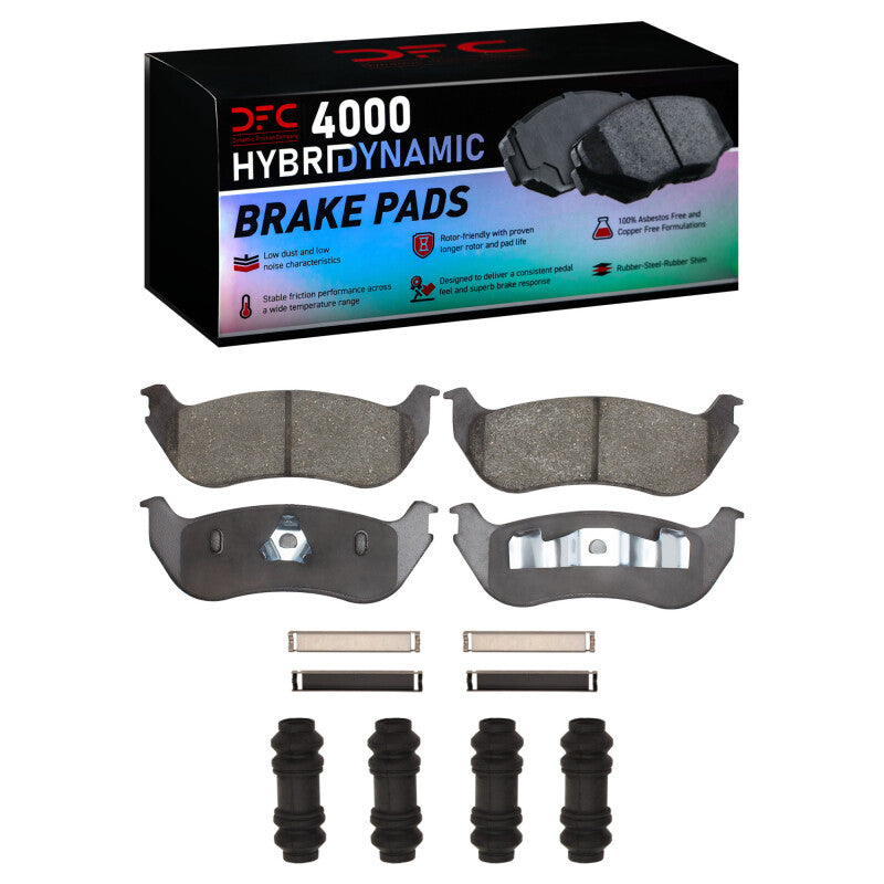 DFC DFC 4000 HybriDynamic Brake Pads Brakes, Rotors & Pads Brake Pads - OE main image