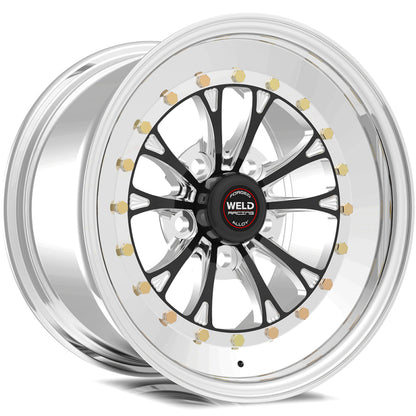 Weld Vitesse 15x14 / 5x4.75 BP / 5.5in. BS Black Wheel - Non-Beadlock 794B-514280 794B-514280 User 1