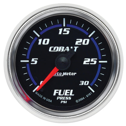 Autometer Gauge, Fuel Pressure, 2 1/16", 30PSI, Digital Stepper Motor, Cobalt 6161 Photo - Primary