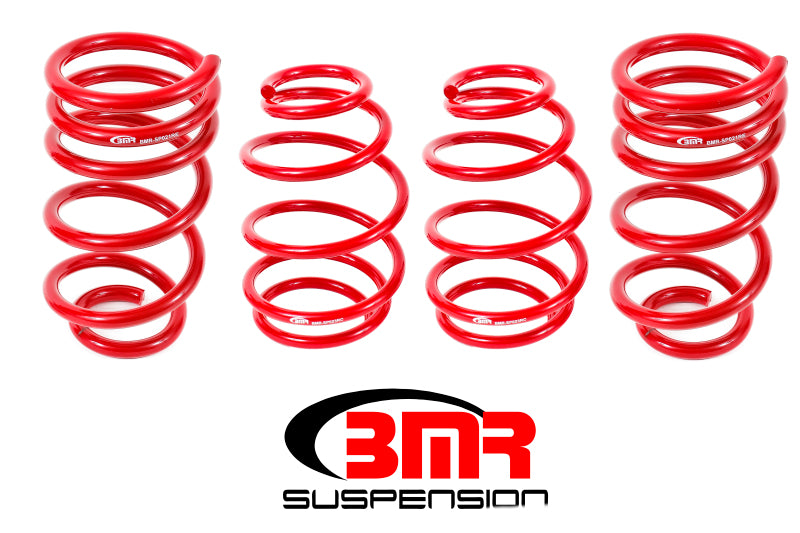 BMR 10-15 5th Gen Camaro V8 Lowering Spring Kit (Set Of 4 Front) - Red SP025R SP025R Photo - Primary