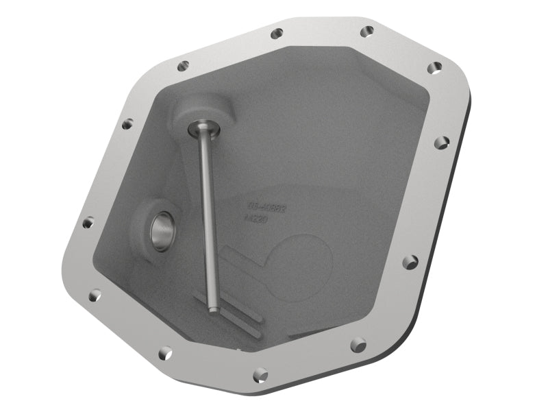 aFe Pro Series Rear Differential Cover Black (Dana M220) Jeep Wrangler (JL 46-71000B Photo - Unmounted