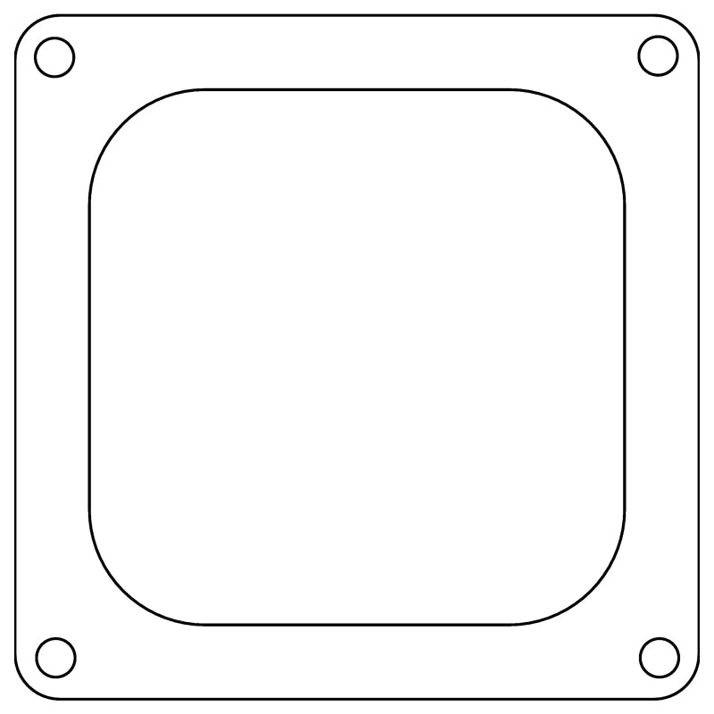 Cometic Gasket Cometic Holley 4500 Dominator .047in Fiber Carburetor Gasket - 4.775in x 4.775in - Open Plenum C15238 C15238 Photo - Primary
