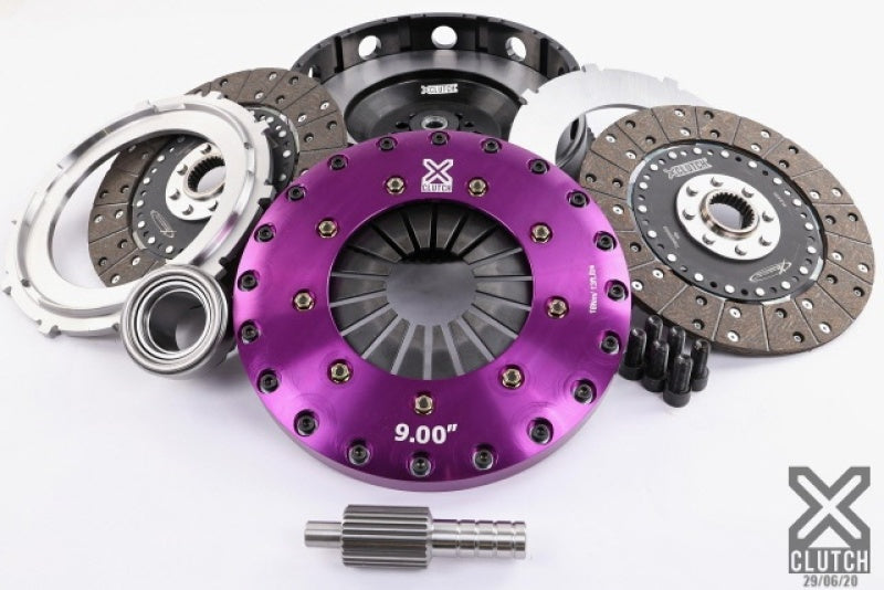 XCLUTCH XCL Clutch - 9in Twin Solid Organic Drivetrain Clutch Kits - Multi main image