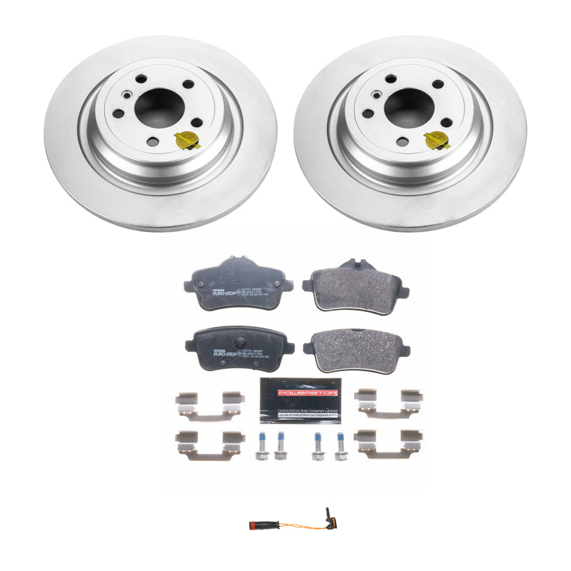 Power Stop 2016 Mercedes-Benz GLE300d Rear Euro-Stop Brake Kit ESK7440 ESK7440 Photo - Primary