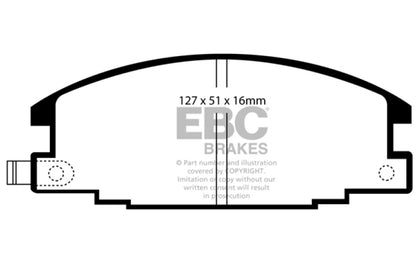 EBC Disc Brake Pad Set UD363 Photo - Primary
