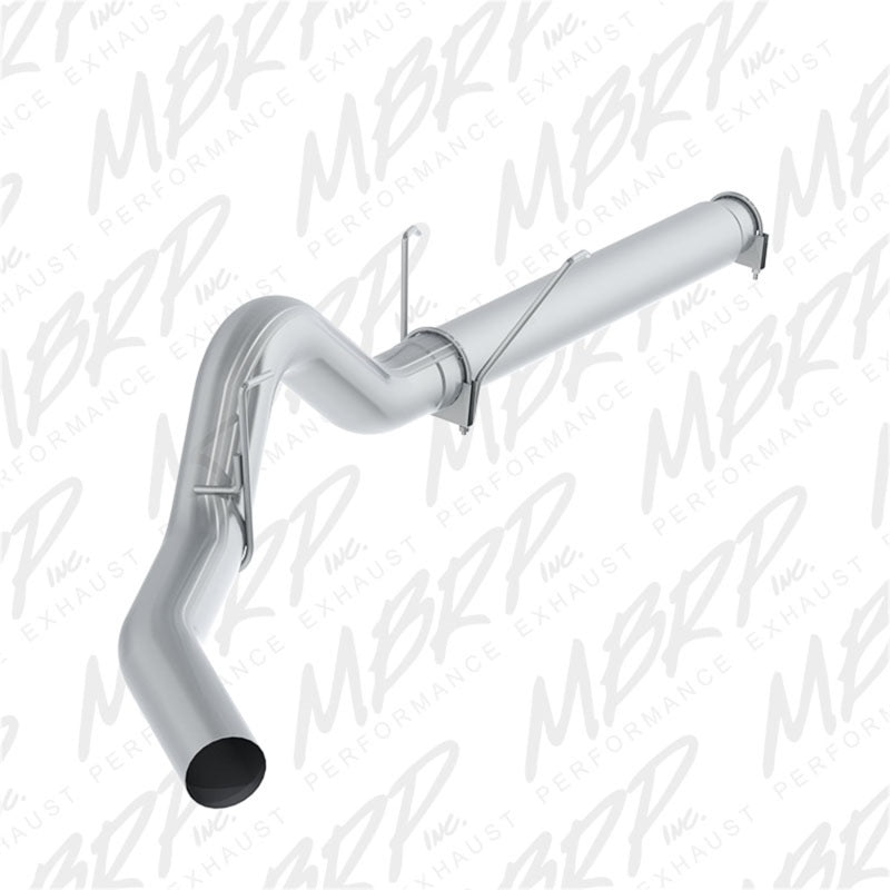 MBRP 2500/3500 Cummins 6.7L 5in Filter Back Single Side No Muffler S61340PLM Photo - Primary