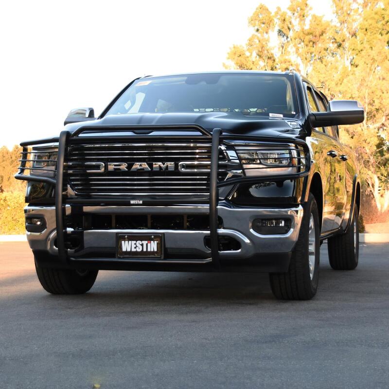 Westin 19-21 Ram 1500 (Excl. 19-21 Ram 1500 Classic)(Excl. Rebel) Sportsman Grille Guard - Black 40-3975 40-3975 Photo - Mounted