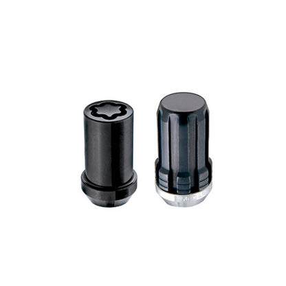 McGard SplineDrive Tuner 8 Lug Install Kit w/Locks & Tool (Cone) M14X1.5 / 22mm Hex - Blk 65815BK 65815BK Photo - Primary