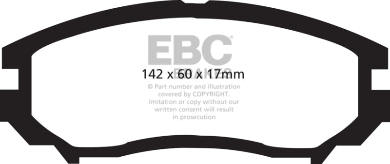 EBC Disc Brake Pad Set DP21755 Photo - Primary