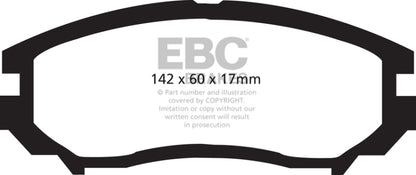 EBC Disc Brake Pad Set DP41755R Photo - Primary