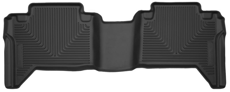 Husky Liners 05-14 Toyota Tacoma Crew Cab Pickup X-Act Contour Black 2nd Seat Floor 53801 Photo - Primary