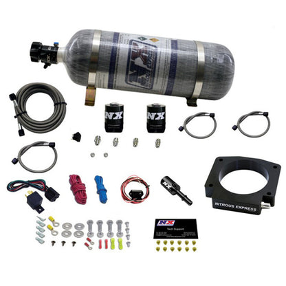 Nitrous Express 15-17 Ford Mustang GT350 5.2L Nitrous Plate Kit w/12lb Bottle 20953-12 20953-12 Photo - Primary