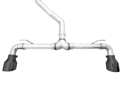 AWE Tuning AWE 2022 VW GTI MK8  Track Edition Exhaust - Diamond Black Tips 3020-33658 3020-33658 Photo - out of package