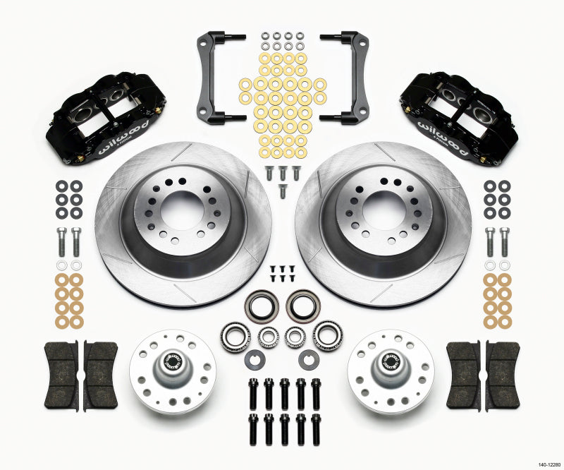 Wilwood Narrow Superlite 6R Front Hub & 1PC Rtr Kit 12.88in 79-81 Camaro 140-12280 140-12280 Photo - Primary