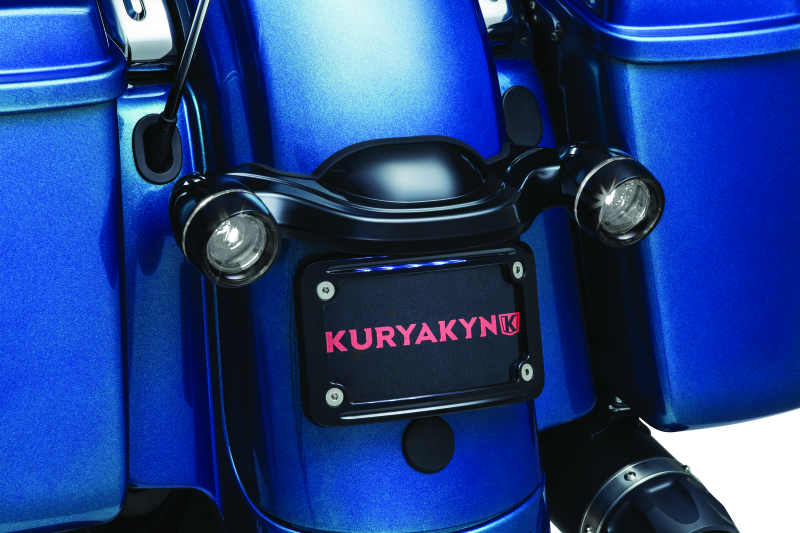 Kuryakyn Deep Dish Bezel For Bullet Turn Signals Smoke Lens Gloss Black 5480 5480 User 1