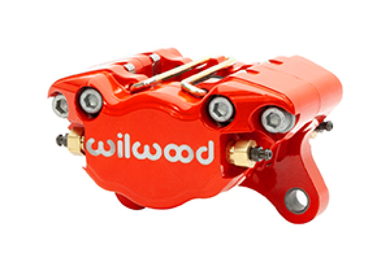 Wilwood Caliper-Dynapro Single 3.75in Mount 1.38in Pistons .38in Disc - Red 120-9690-RD