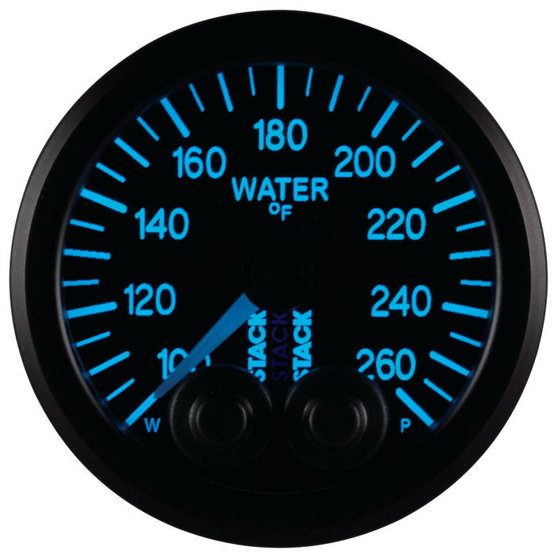 Autometer Gauge WTmp Pro-Cntrl 52mm Blk 100-260 deg. ST3508 User 9