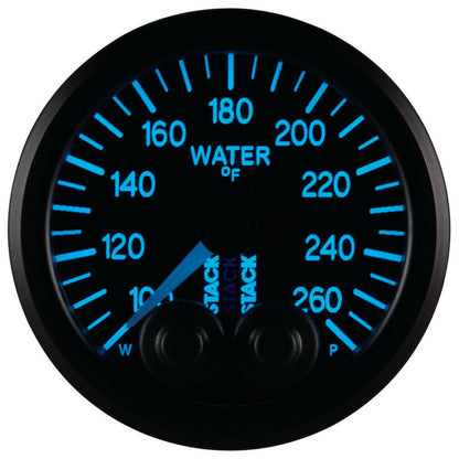 Autometer Gauge WTmp Pro-Cntrl 52mm Blk 100-260 deg. ST3508 User 9