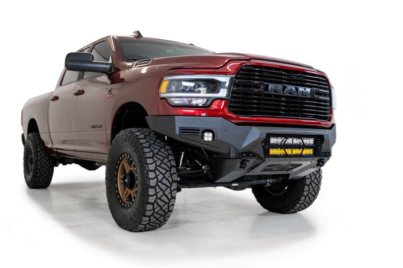 Addictive Desert Designs 19-21 Ram 2500/3500 Bomber Front Bumper F560012140103 F560012140103 Photo - Mounted