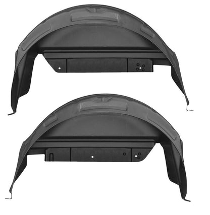 Husky Liners 11-14 Ford F-250/F-350 Super Duty Black Rear Wheel Well Guards (2pc) 79111 Photo - Primary