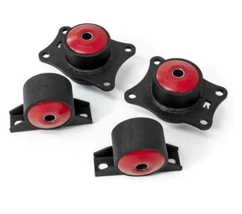 Innovative Mounts Innovative Steel Motor Mount Kit,  (BLACK/250-400HP), Honda 00-09 S200