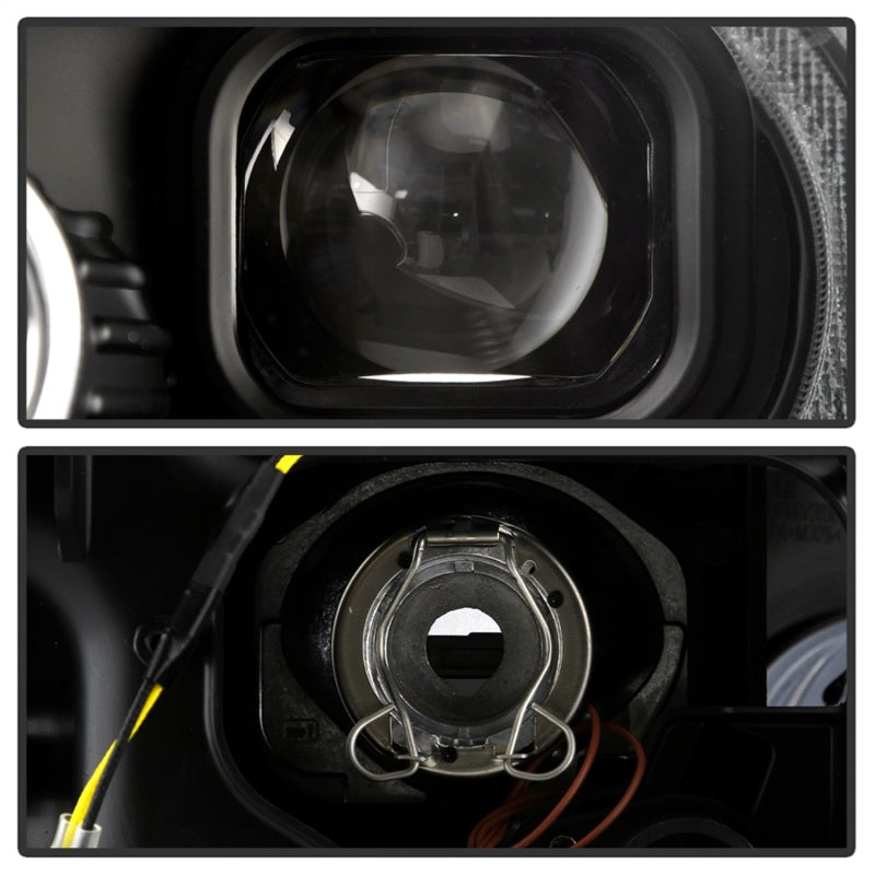 Spyder Mini Cooper 07-12 V2 Halogen Model Only Projector Headlights - Black PRO-YD-MC07V2SI-SBLB-BK 5088215 5088215 Photo - Unmounted