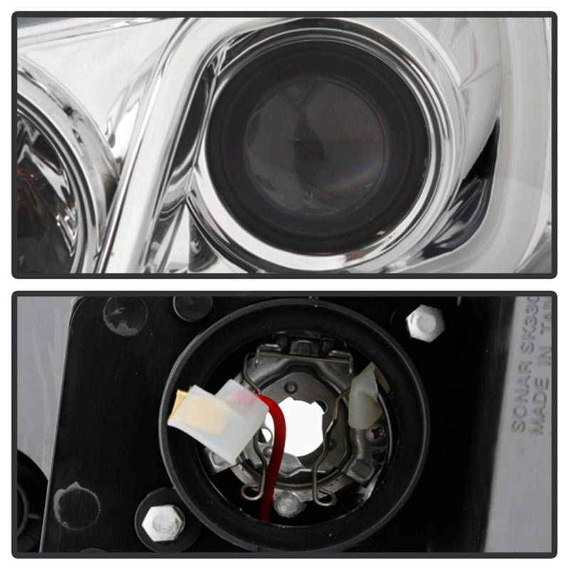 Spyder 06-13 Chevy Impala / 06-07 Chevy Monte Carlo Projector Headlights - Light Bar - Chrome 5086686 5086686 Photo - Unmounted