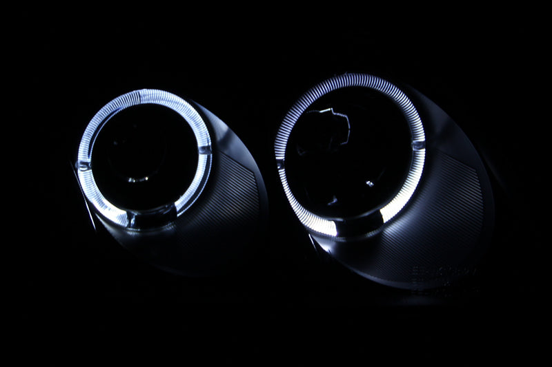Anzo 2001-2005 Volkswagen Passat Projector Headlights w/ Halo Black 121357 Photo - Unmounted