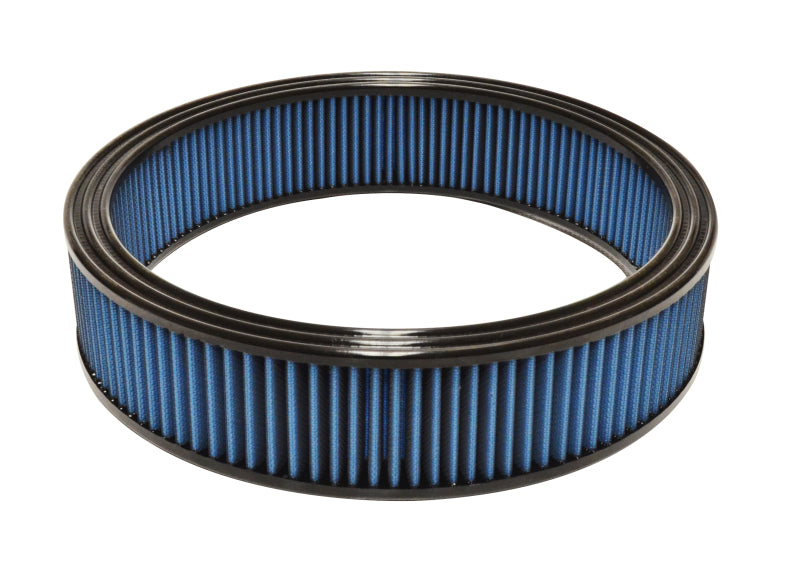 Injen NanoWeb Dry Air Filter- 14in Round x 3in Tall 1in Pleats X-1090-BB X-1090-BB Photo - Primary