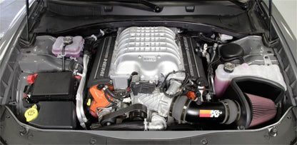 K&N Engineering 17-  Challenger Hellcat 6.2L Air Intake System KNE69-2553TTK 69-2553TTK Photo - Mounted