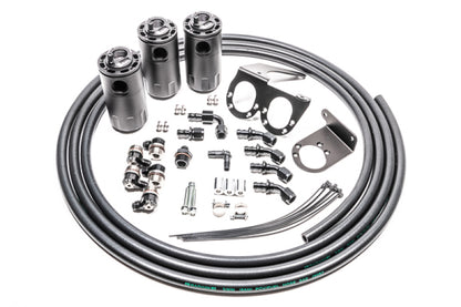 Radium Engineering Triple Catch Can Kit Nissan R35 GT-R Fluid Lock 20-0566-FL 20-0566-FL Photo - Primary