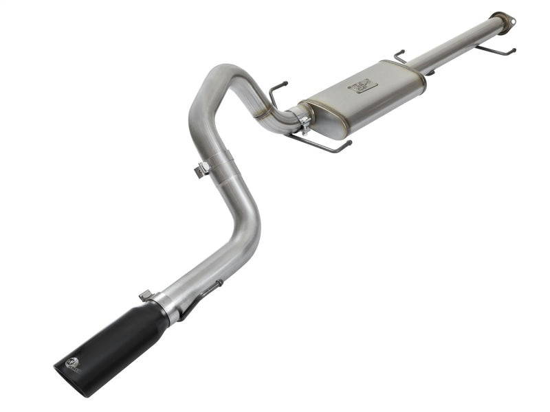 aFe MACH Force-Xp 3in Stainless Cat-Back Exhaust System w/ Black Tip: Toyo 49-46028-B Photo - Primary