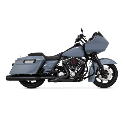 Vance and Hines Vance & Hines HD Dresser 09-16 Power Duals Black PCX Header Exhaust 46332 46332 User 1